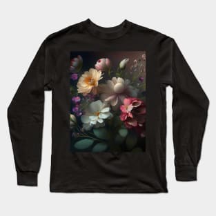 Delicate Flowers Long Sleeve T-Shirt